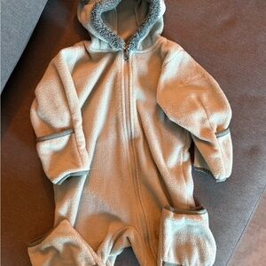 Columbia one piece snow suit- fleece